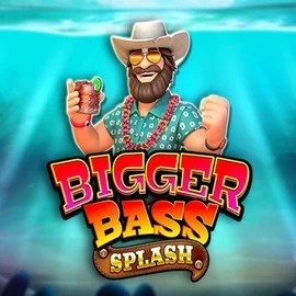 Bigger Bass Splash logo by Pragmatic Play Mostbet Casino