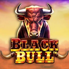Black Bull slot logo by Pragmatic Play at Mostbet Casino