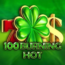 100 Burning Hot game by Amusnet Interactive – logo hosted on Mostbet Casino