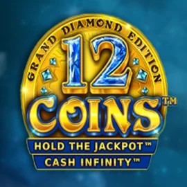 12 Coins Grand Diamond Edition slot logo by Wazdan at Mostbet Casino