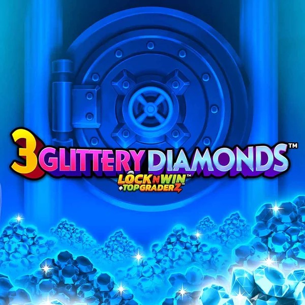 Play 3 Glittery Diamonds slot by PearFiction Studios on most-betcasino.com