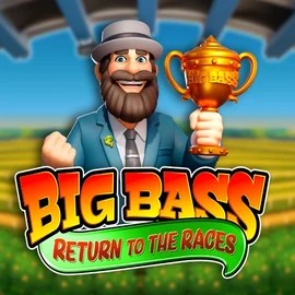 Big Bass Return to the Races by Pragmatic Play, showcased at most-betcasino.com – game logo