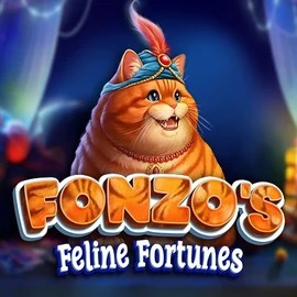 Fonzos Feline Fortunes slot logo by Pragmatic Play at Mostbet Casino