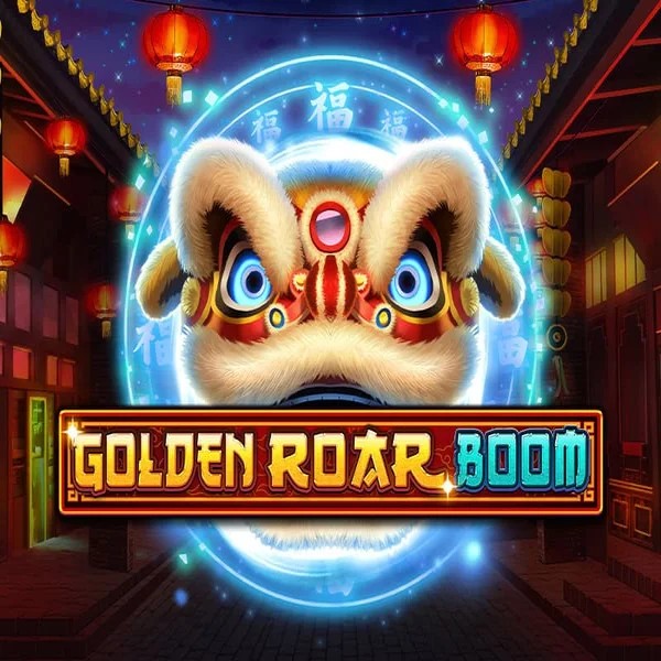 Golden Roar BOOM logo – Slots by Greentube at Mostbet Casino