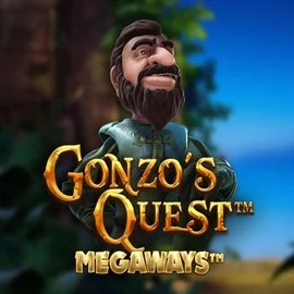 Gonzo's Quest Megaways by Red Tiger Gaming, showcased at most-betcasino.com – game logo